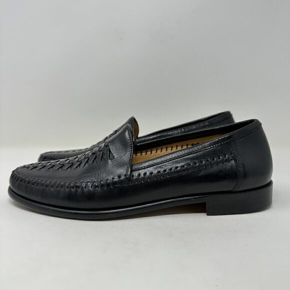 Rangoni Black Leather Slip on Loafer Shoes US Size 8.5 - Picture 6 of 15